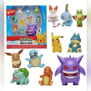 PoKéMoN Ultimate Battle Multi 10 Pack Action Figures